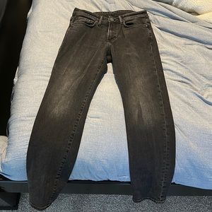 Size 30 black denim jeans
